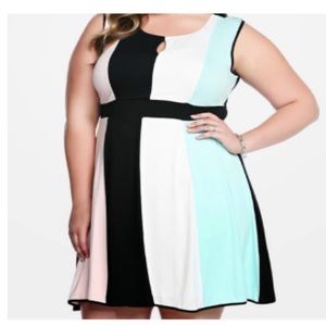 Torrid Color Block Dress